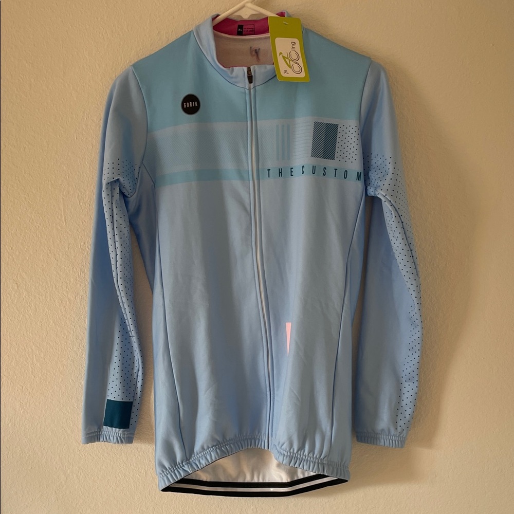 NWT Women’s Blue GOBIK Cycling Jacket size XL
